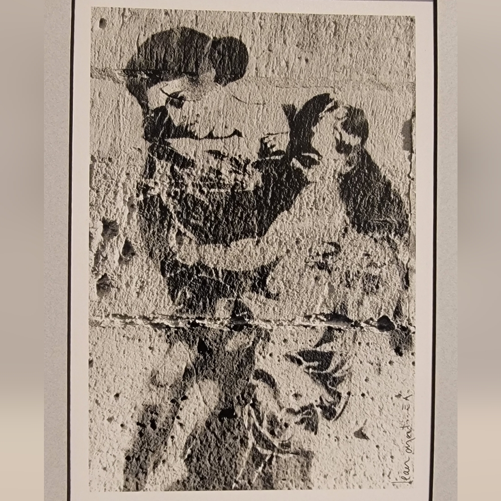 Vintage 11" x 14"  Signed Photograph